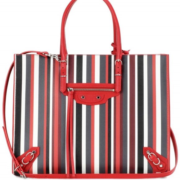 NEW ✅ BALENCIAGA Papier B4 LG Leather Tote Bag ✨PAPERS, DUST BAG, CONTROL CARD - Picture 5 of 17